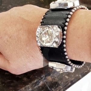 Leather like bracelet new